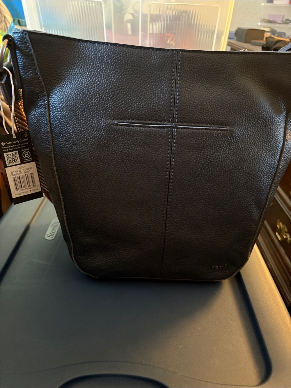The Sak Lucia Tote in Indigo - Picture 6 of 10